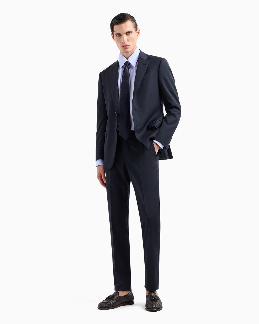 The World Of Armani CAMICIA REGULAR FIT IN COTONE