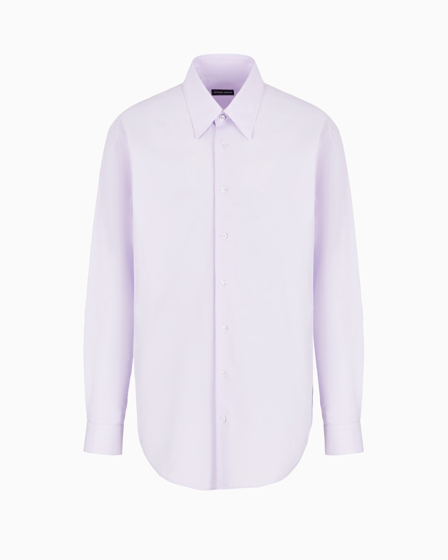 The world of armani CAMICIA REGULAR FIT IN COTONE