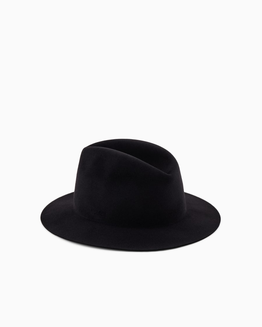 The World Of Armani CAPPELLO A TESA LARGA IN LAPIN