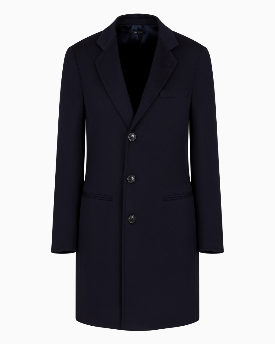 The world of armani CAPPOTTO LUNGO IN CASHMERE