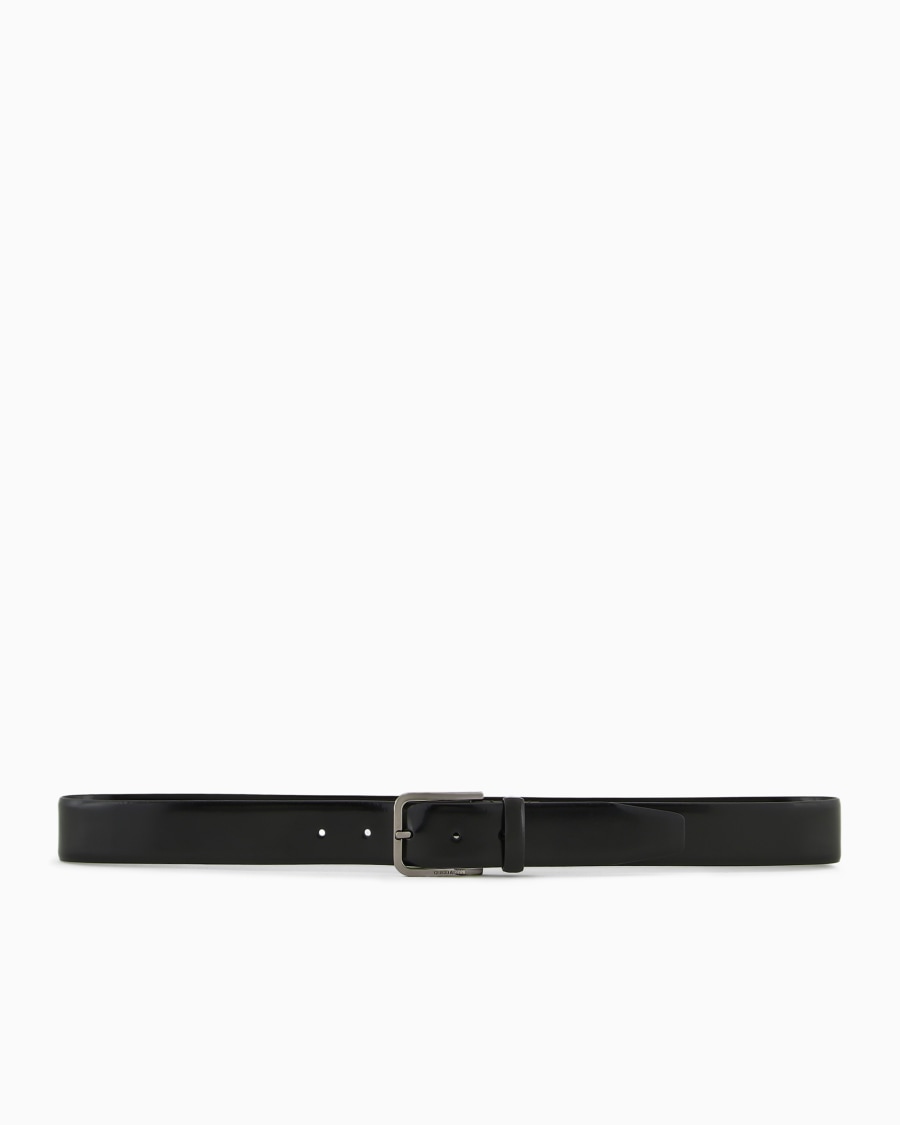 The World Of Armani CINTURA IN PELLE SPAZZOLATA