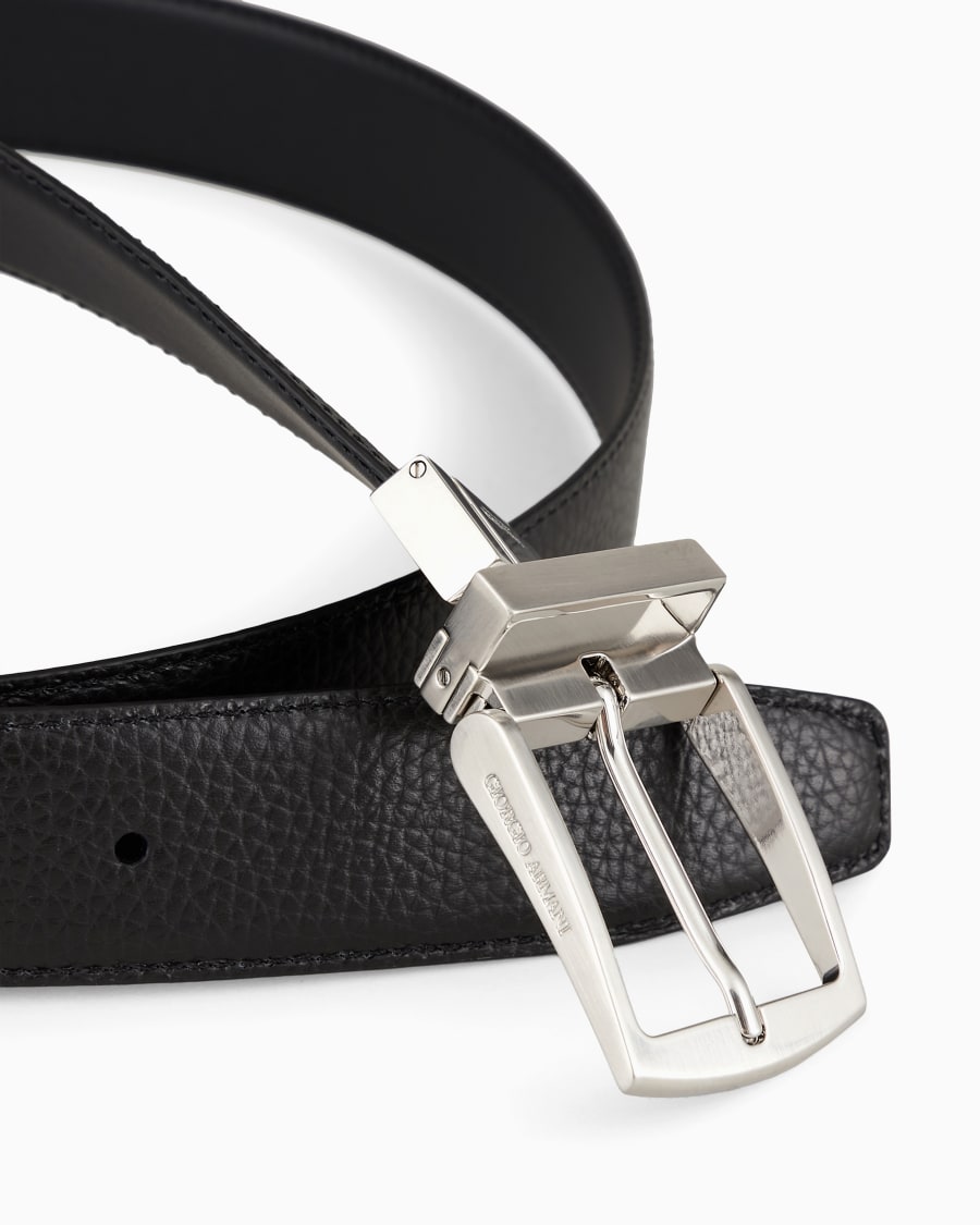 The World Of Armani CINTURA REVERSIBILE IN PELLE