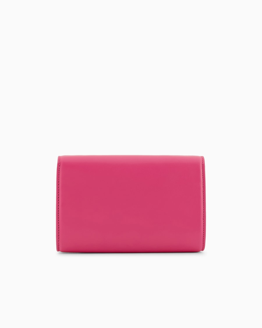 The World Of Armani CLUTCH IN PELLE CON TRACOLLA