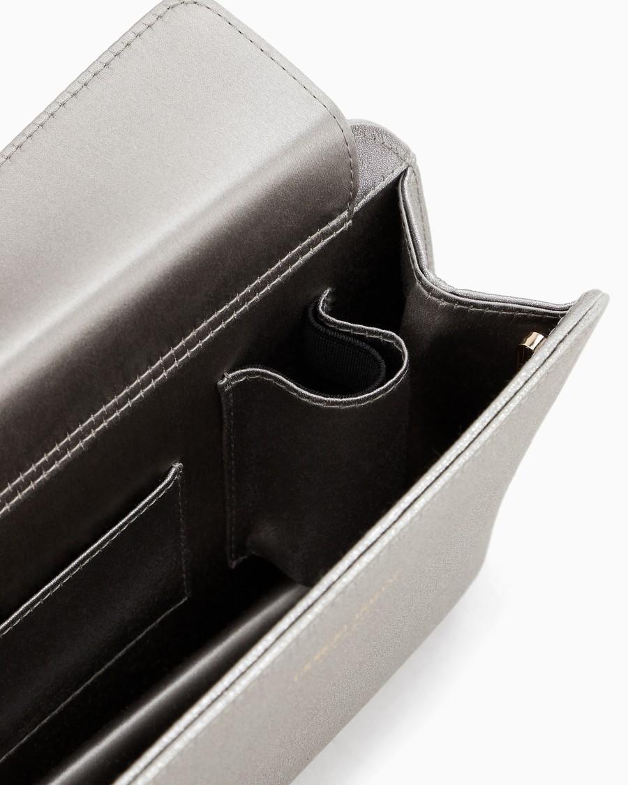 The World Of Armani CLUTCH LA PRIMA IN RASO LAMÉ