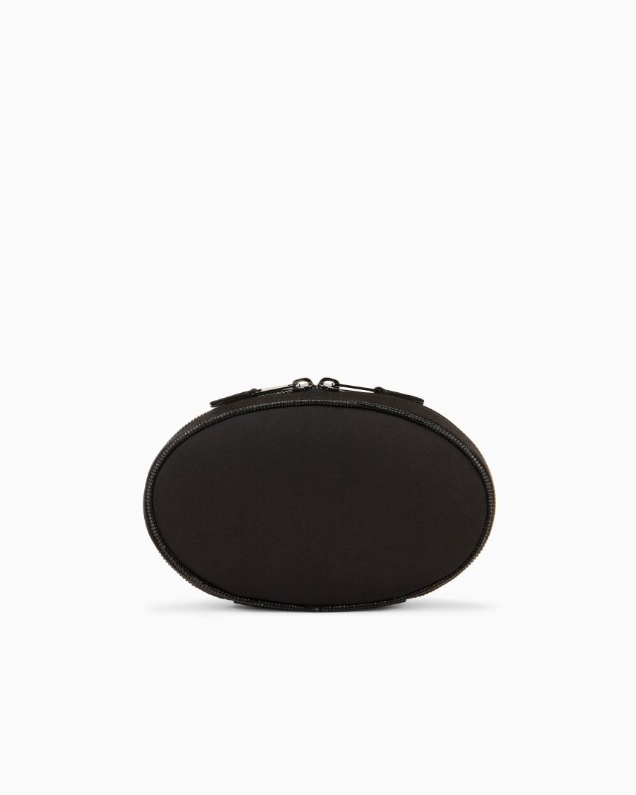 The World Of Armani CLUTCH TONDA IN RASO
