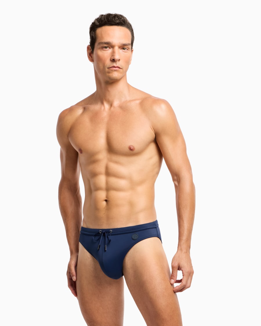 The World Of Armani COSTUME DA BAGNO CON LOGO