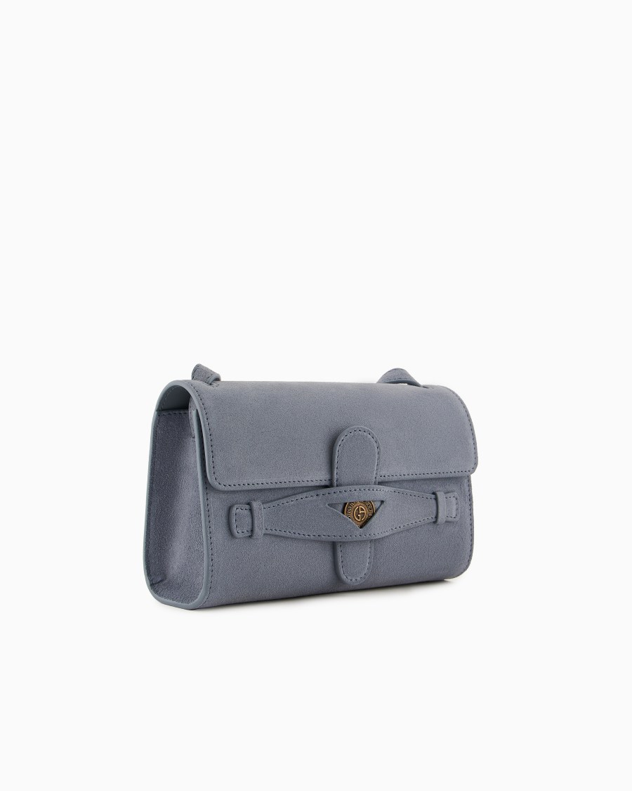 The World Of Armani CROSSBODY PICCOLA IN SUEDE ASV