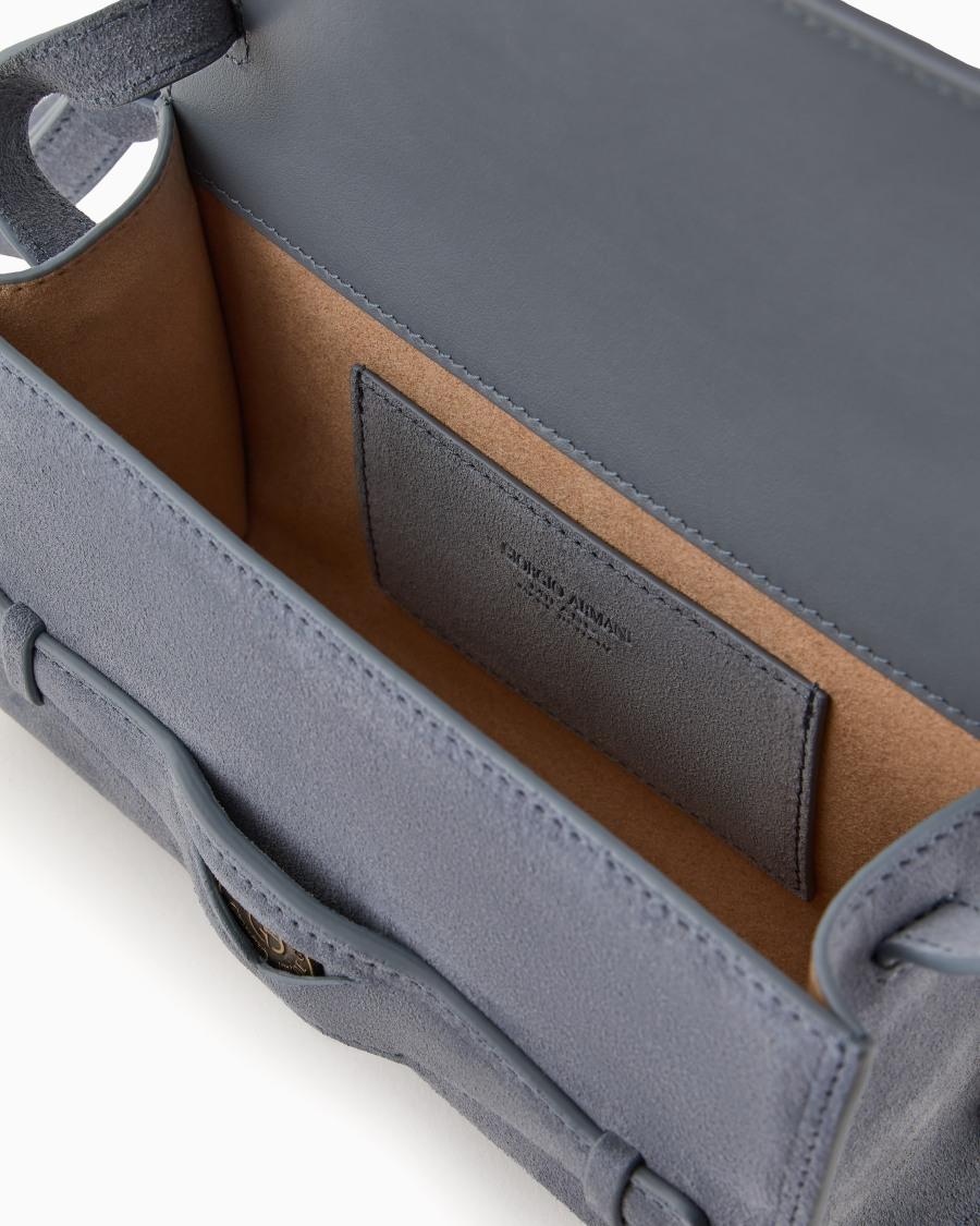 The World Of Armani CROSSBODY PICCOLA IN SUEDE ASV