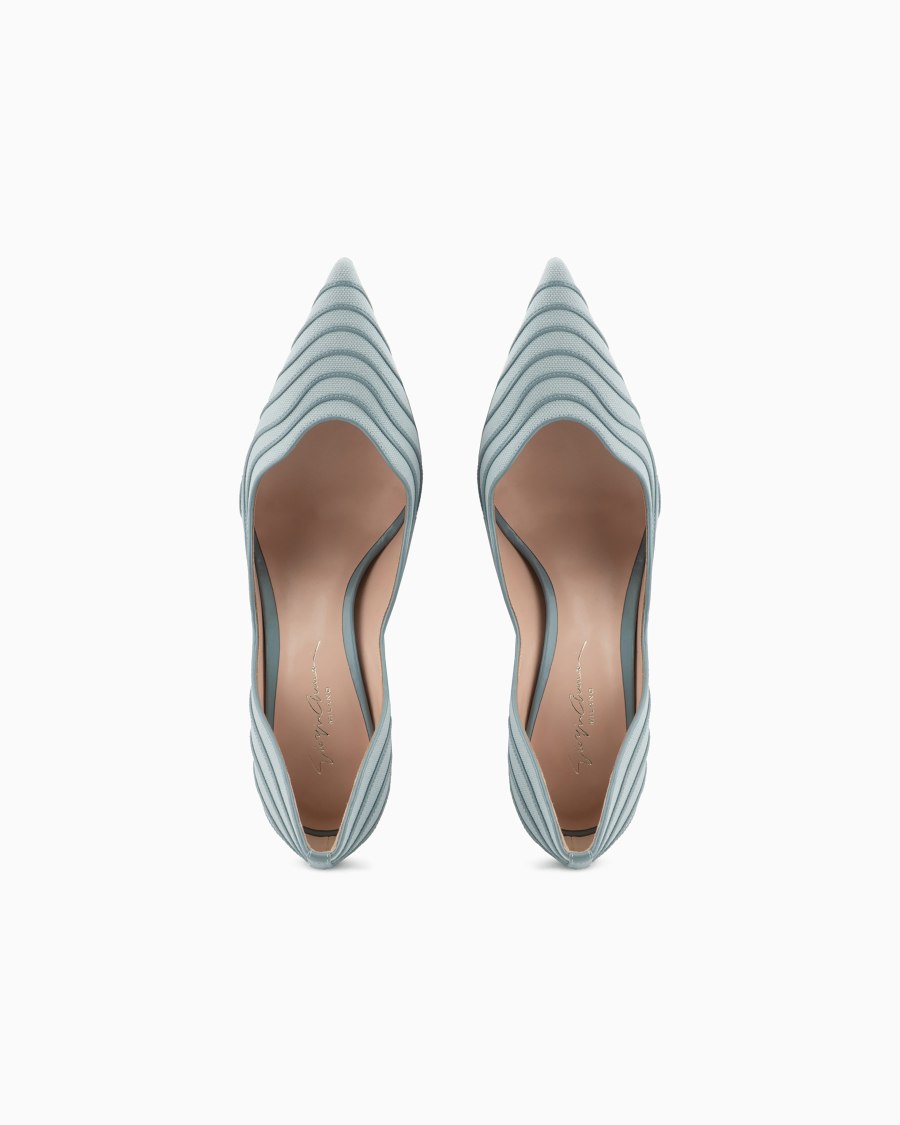 The World Of Armani DÉCOLLETÉ IN CANVAS E PELLE