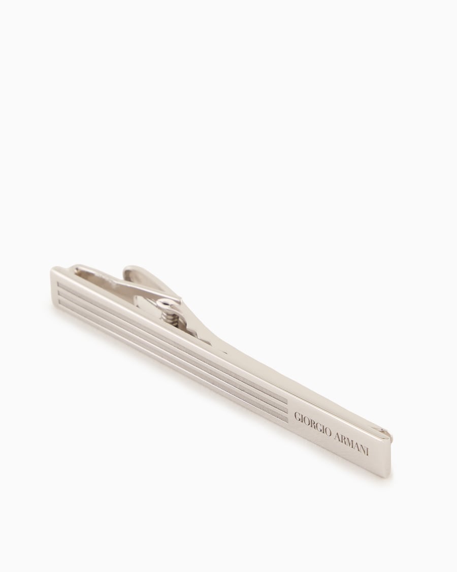 The World Of Armani FERMACRAVATTA IN ARGENTO 925