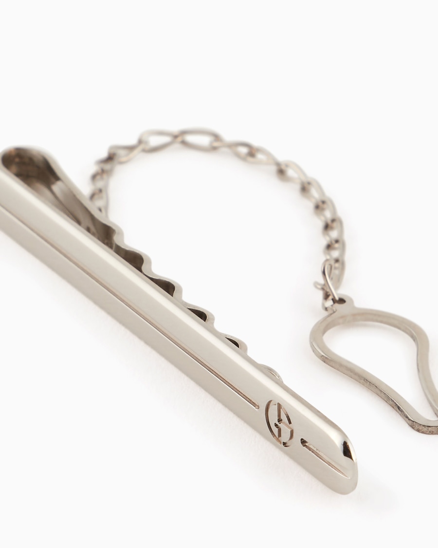 The World Of Armani FERMACRAVATTA IN ARGENTO 925