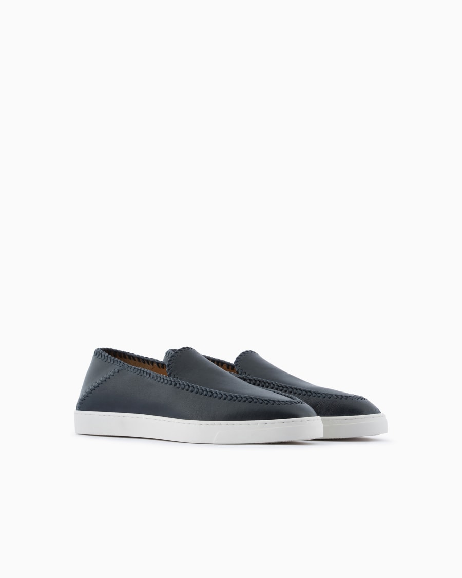 The World Of Armani GALLERIA 3 SLIP-ON IN NAPPA