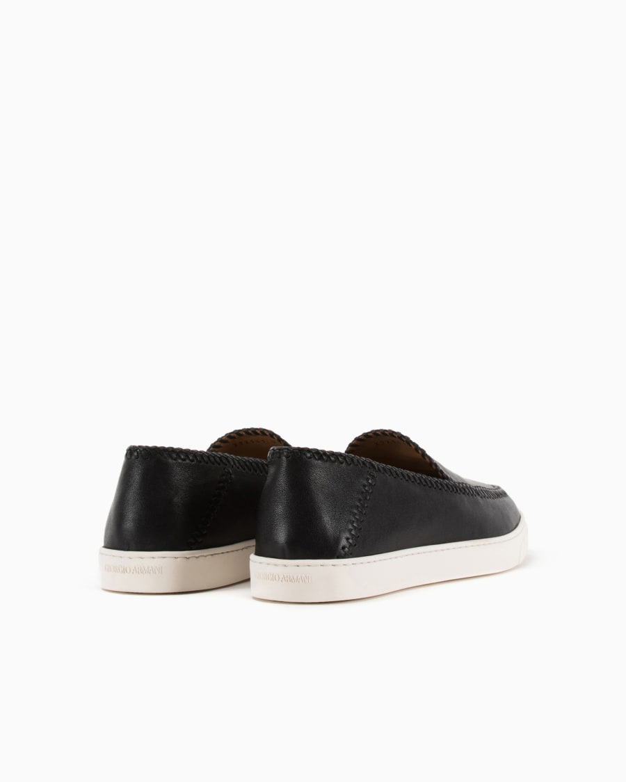 The World Of Armani GALLERIA 3 SLIP-ON IN NAPPA