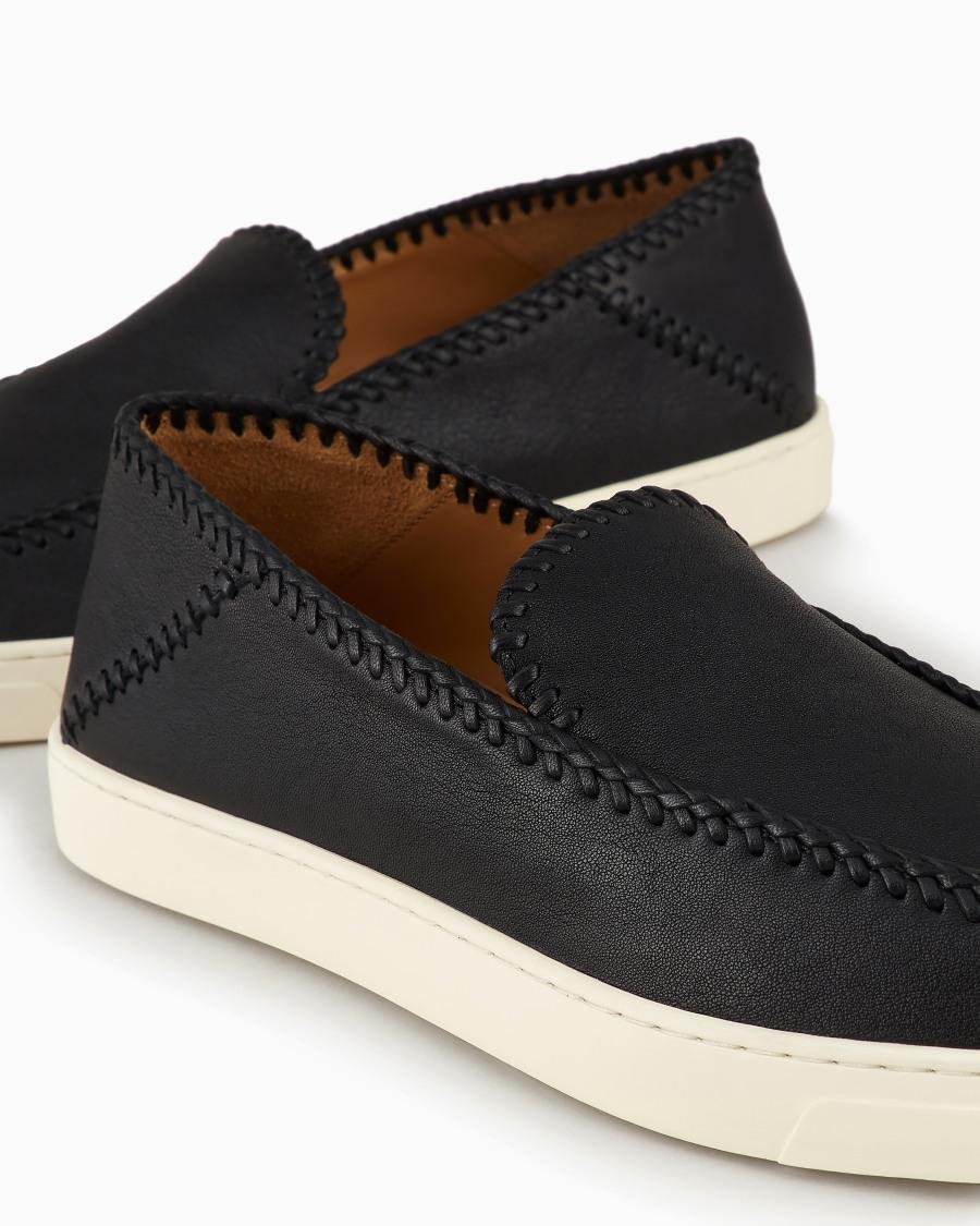 The World Of Armani GALLERIA 3 SLIP-ON IN NAPPA