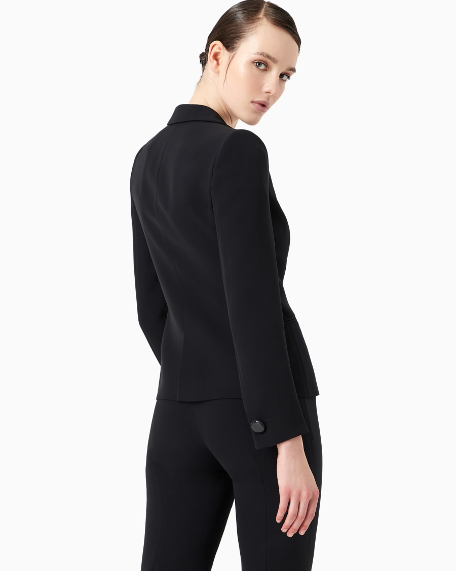 The World Of Armani GIACCA MONOPETTO IN SETA