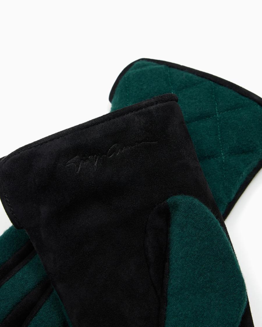 The World Of Armani GUANTI IN SUEDE E LANA