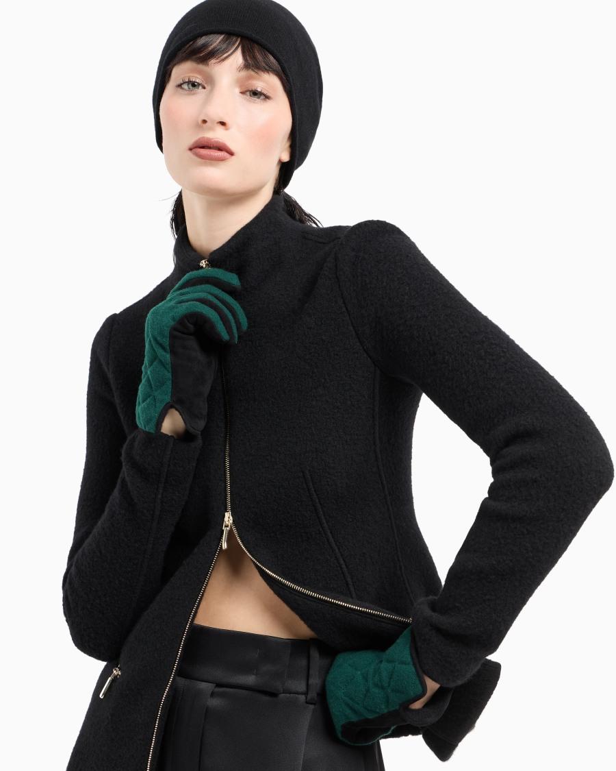 The World Of Armani GUANTI IN SUEDE E LANA