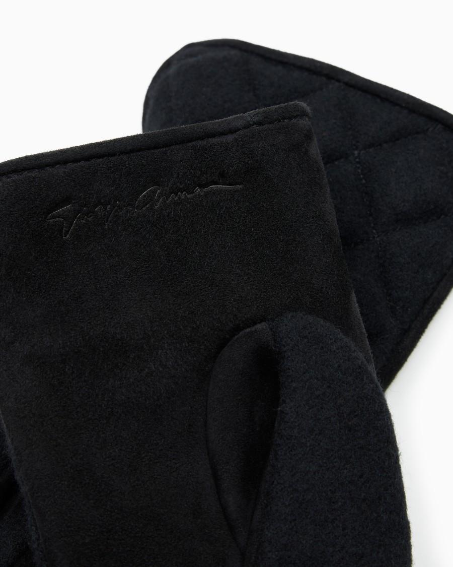 The World Of Armani GUANTI IN SUEDE E LANA