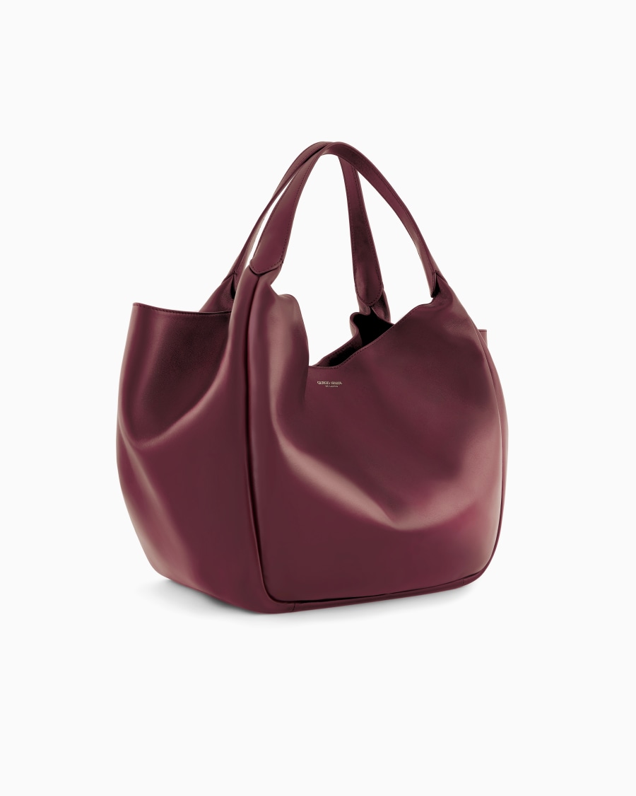 The World Of Armani HOBO BAG GRANDE IN NAPPA