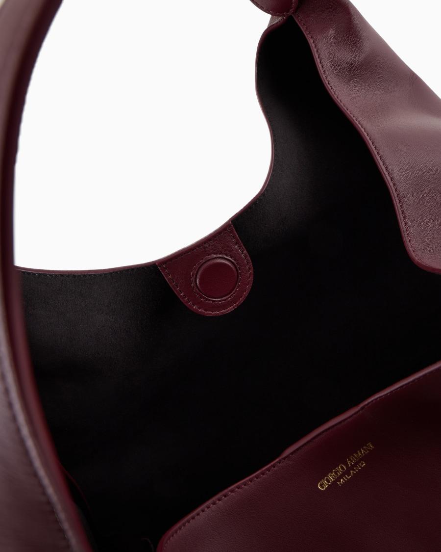 The World Of Armani HOBO BAG GRANDE IN NAPPA