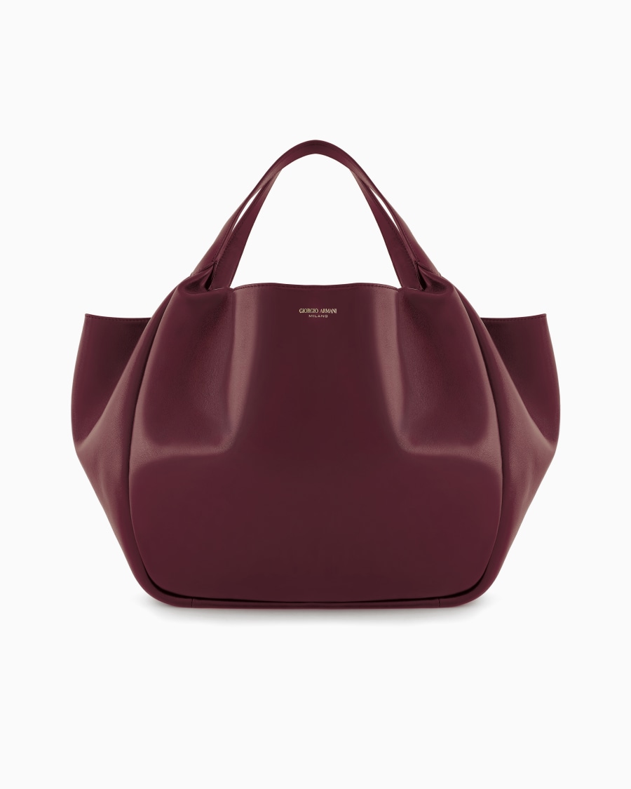 The world of armani HOBO BAG GRANDE IN NAPPA