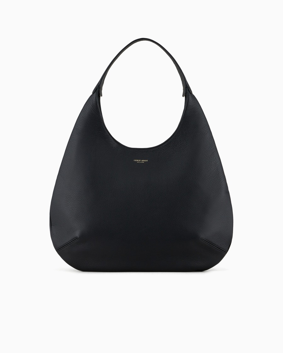 The world of armani HOBO BAG LA PRIMA IN CERVO