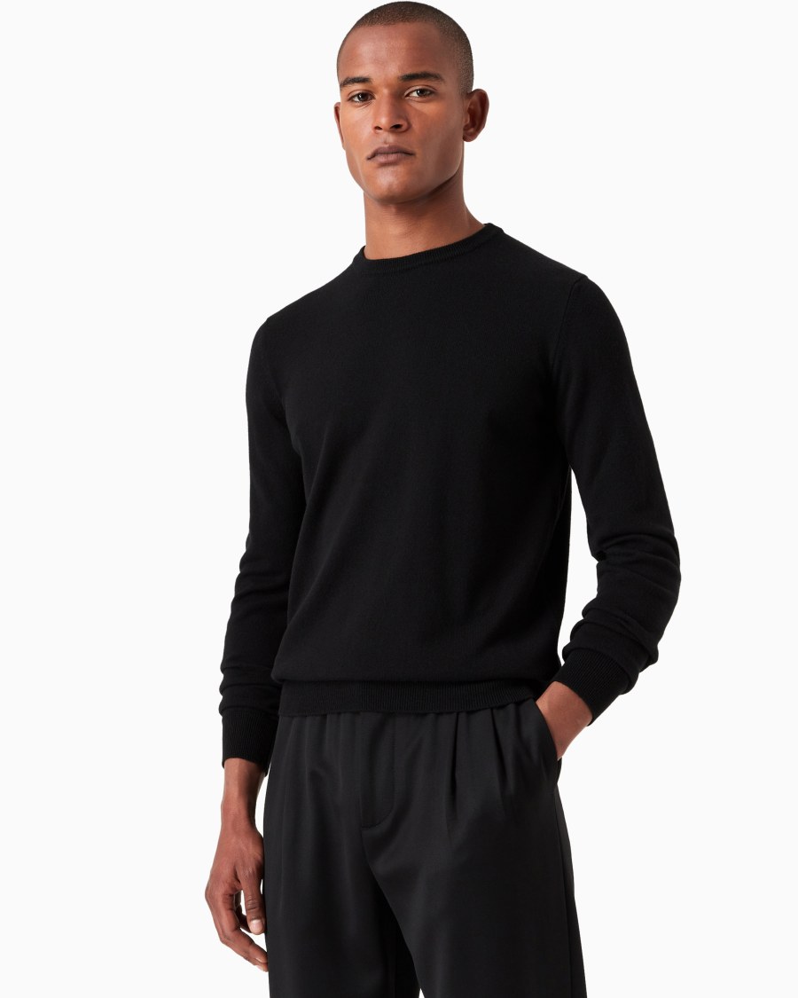 The World Of Armani MAGLIA GIROCOLLO IN CASHMERE