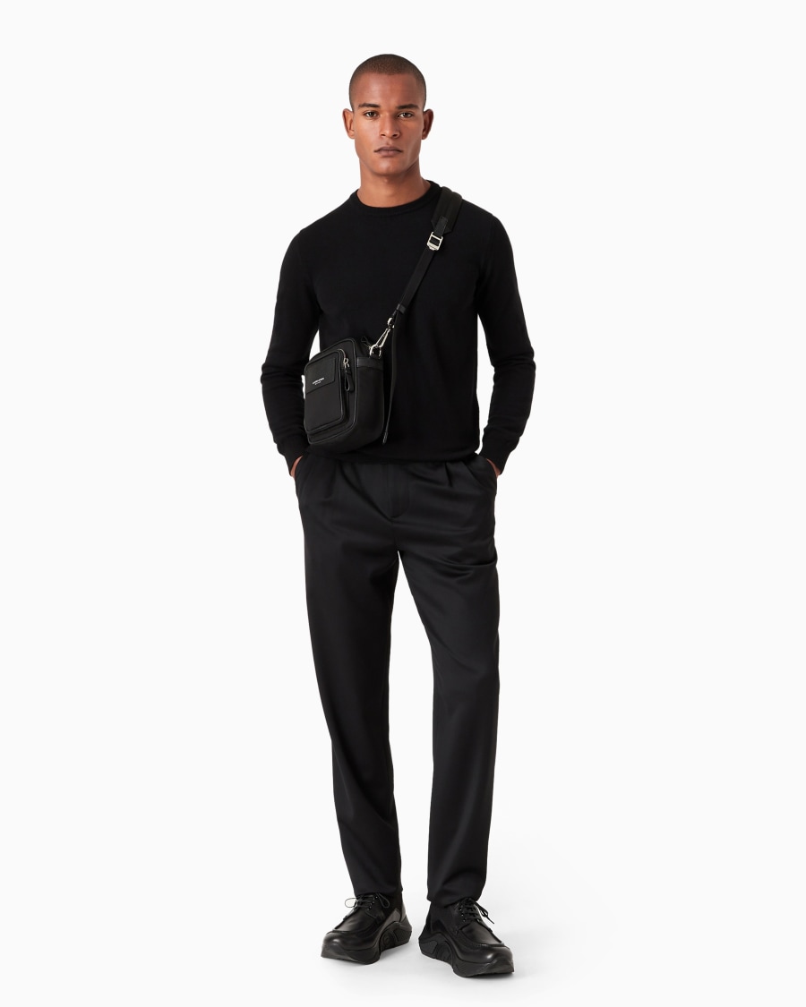 The World Of Armani MAGLIA GIROCOLLO IN CASHMERE