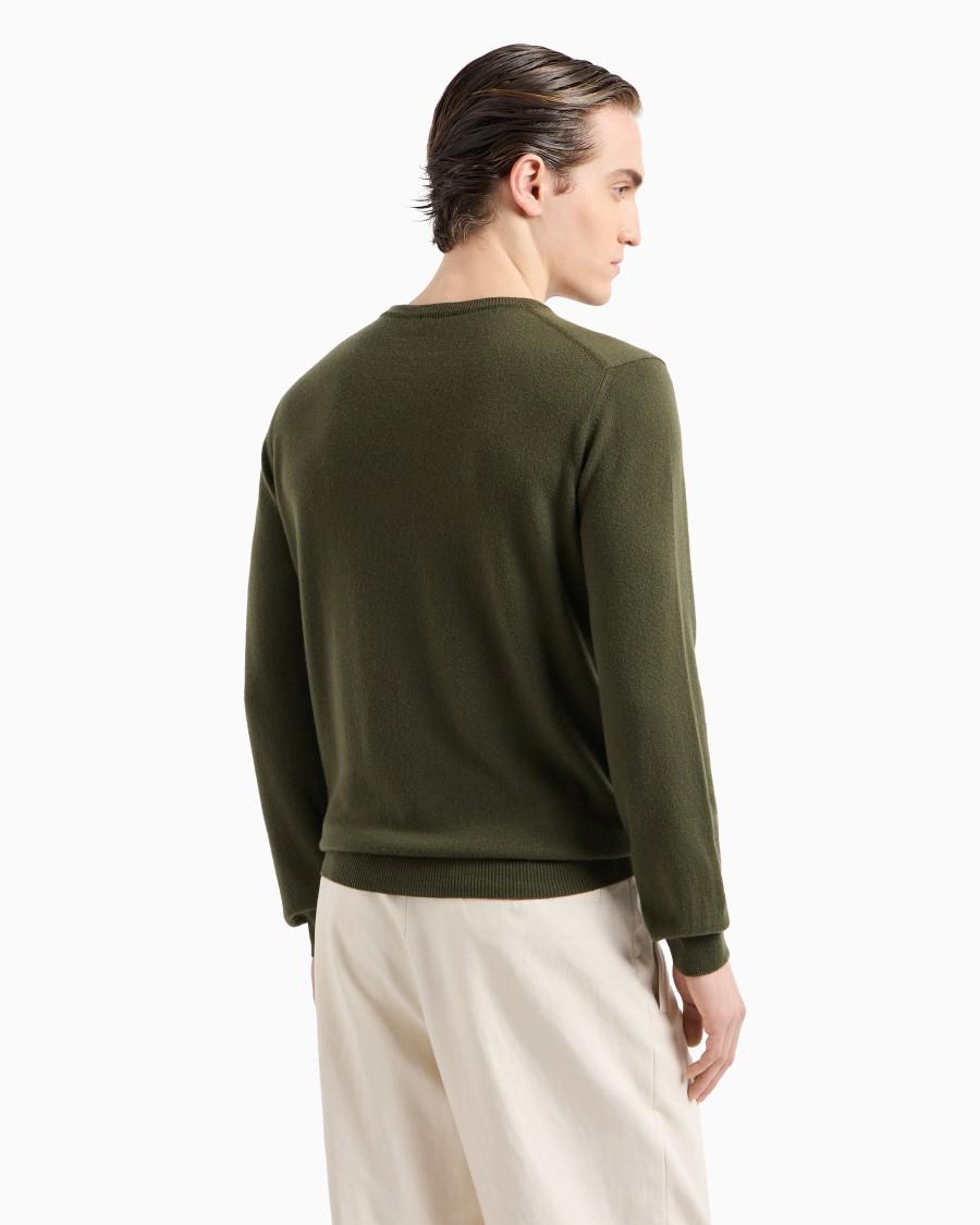 The World Of Armani MAGLIA GIROCOLLO IN CASHMERE