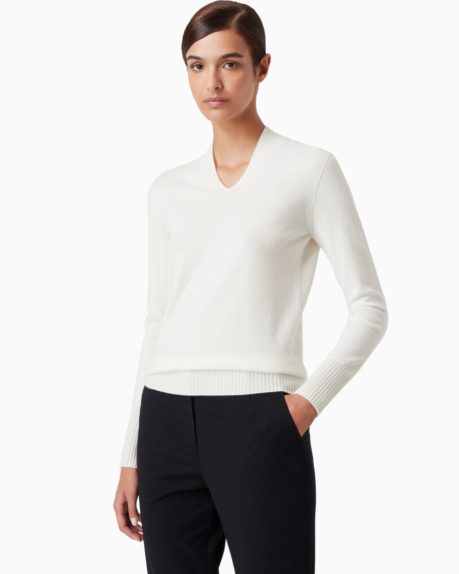 The World Of Armani MAGLIA IN CASHMERE ALASHAN