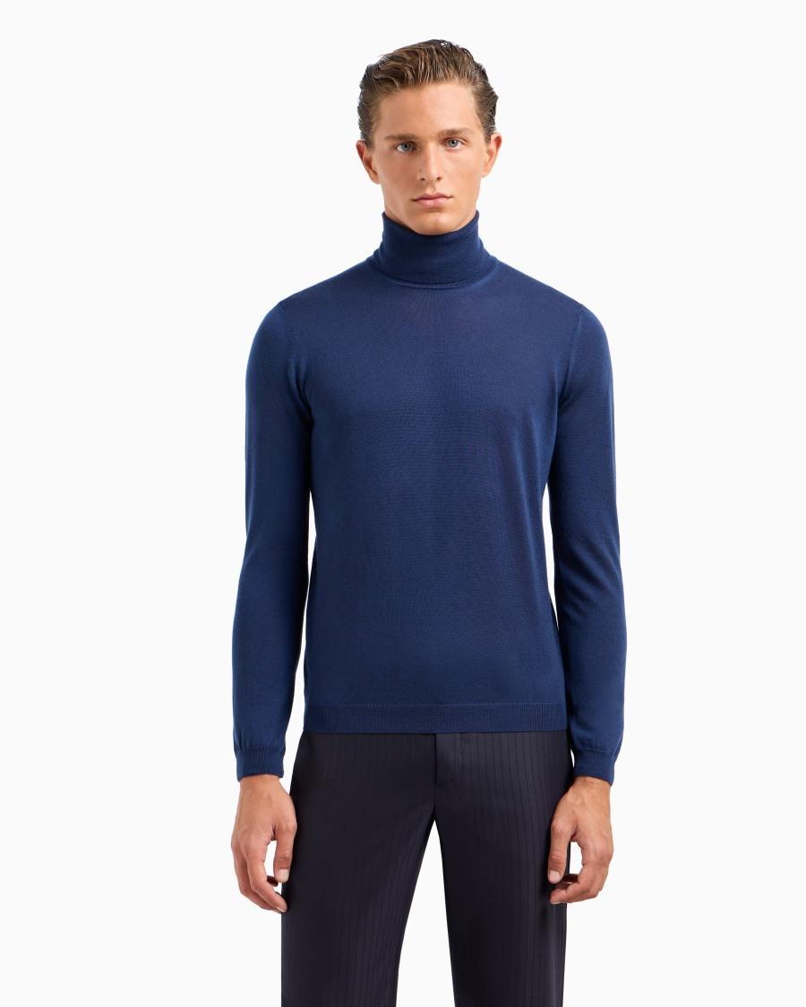 The World Of Armani MAGLIA LUPETTO IN CASHMERE