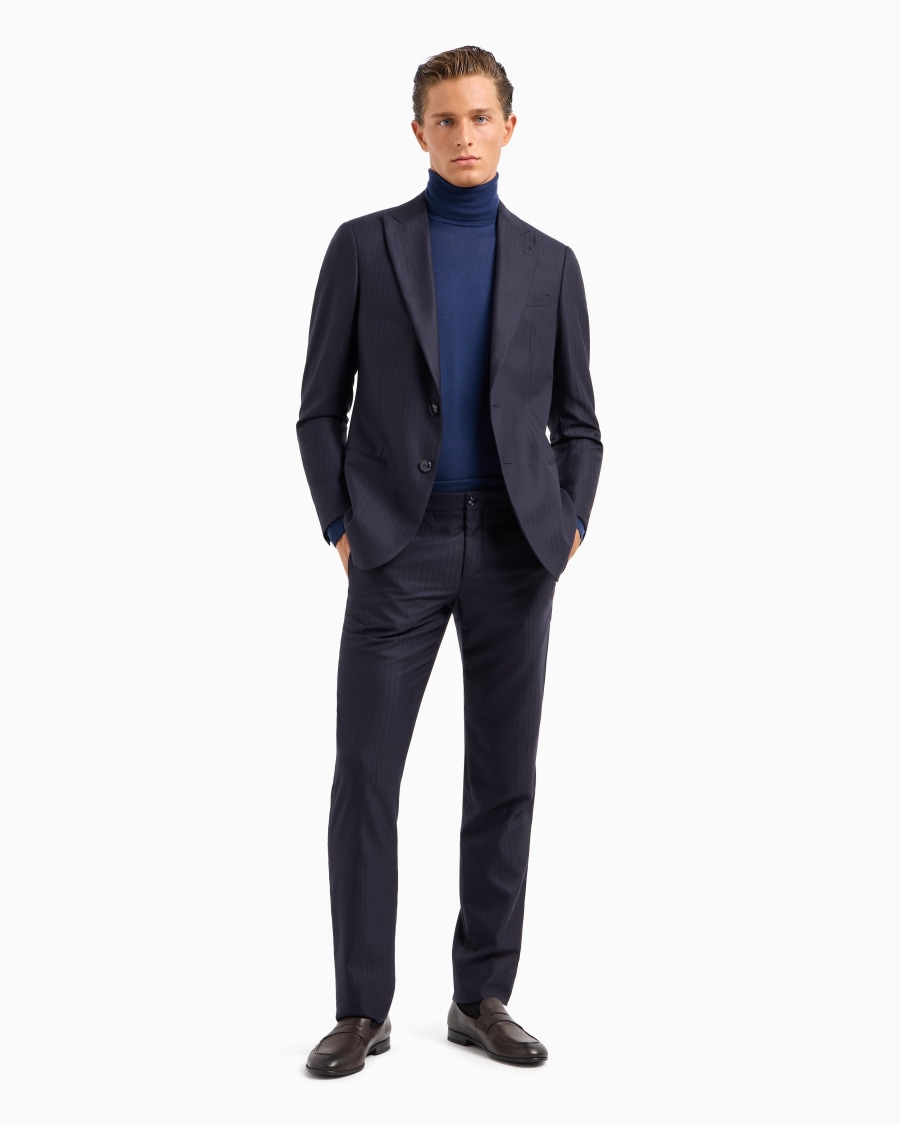 The World Of Armani MAGLIA LUPETTO IN CASHMERE