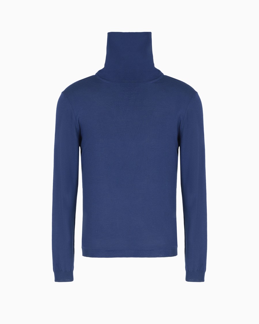 The world of armani MAGLIA LUPETTO IN CASHMERE