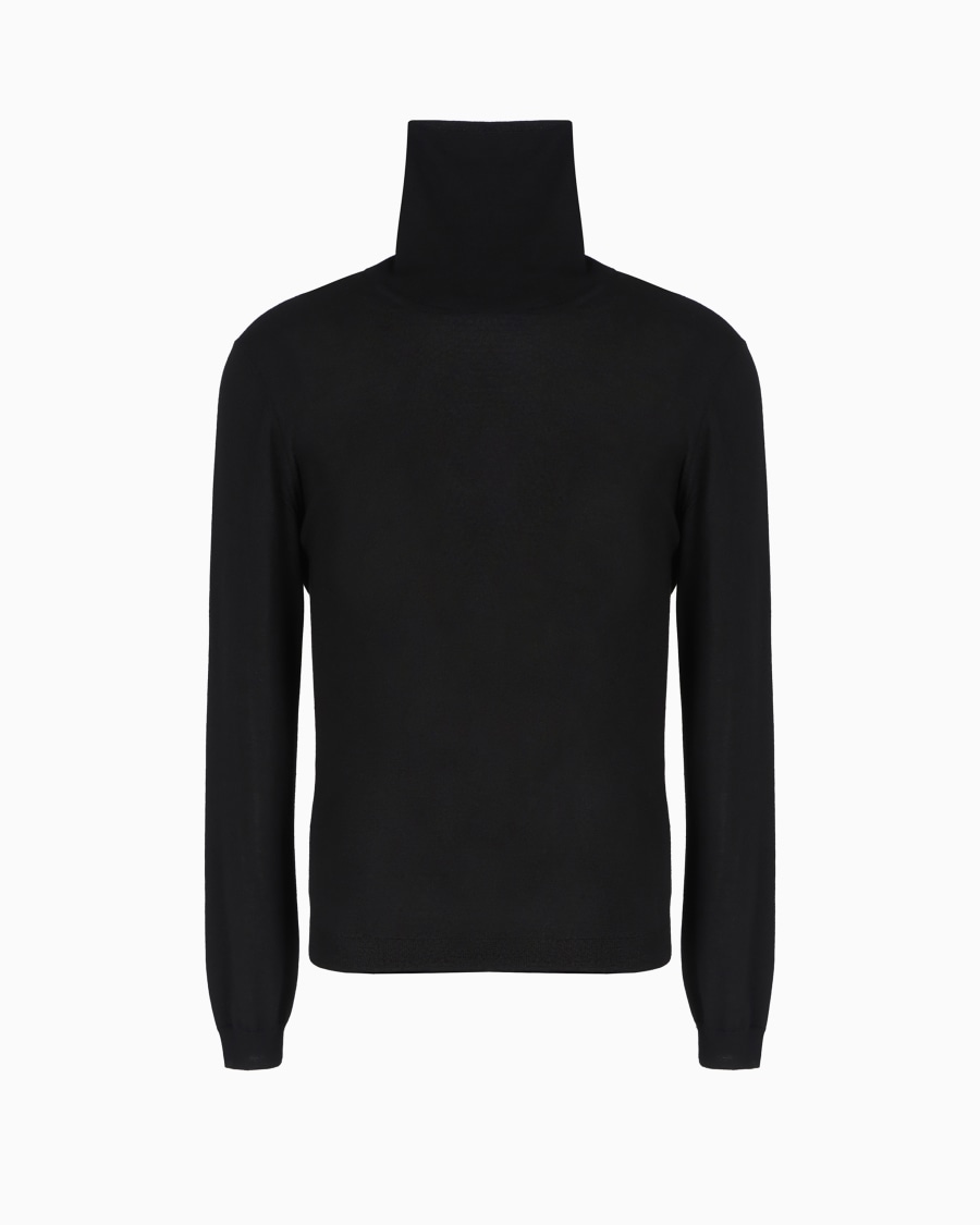 The world of armani MAGLIA LUPETTO IN CASHMERE
