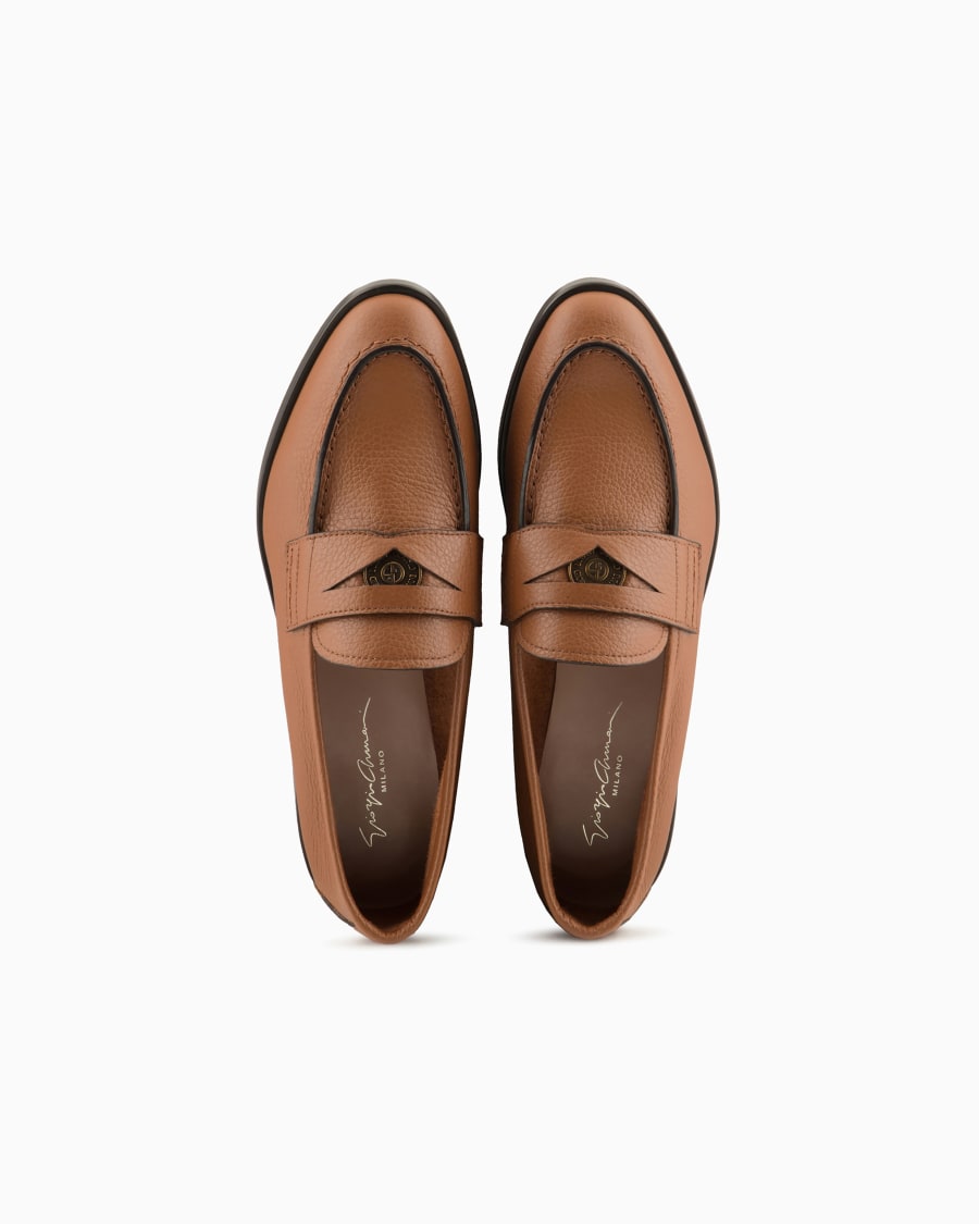 The World Of Armani MOCASSINI IN CERVO