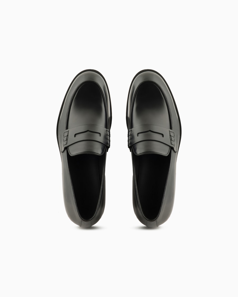 The World Of Armani MOCASSINI IN PELLE