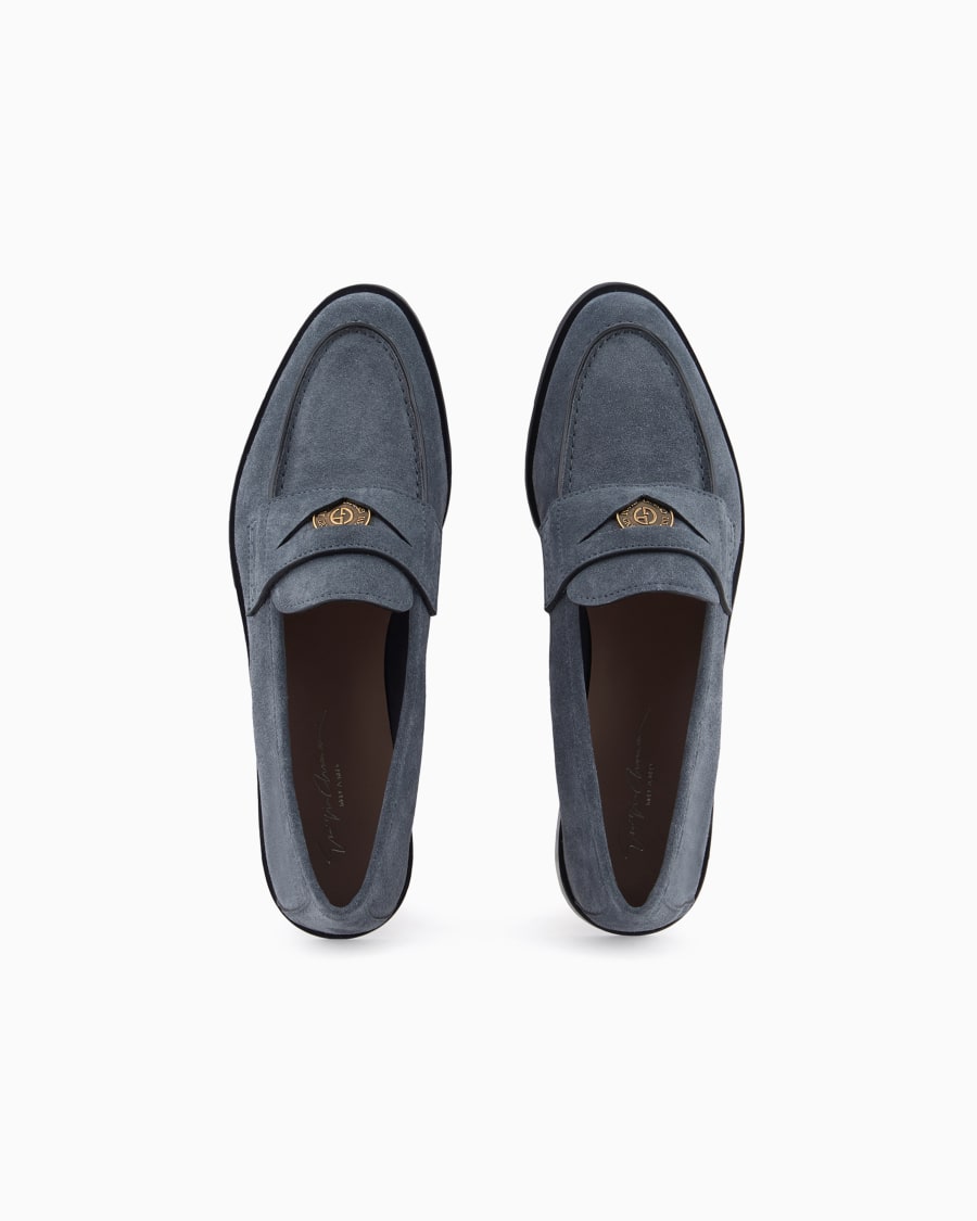 The World Of Armani MOCASSINI IN SUEDE