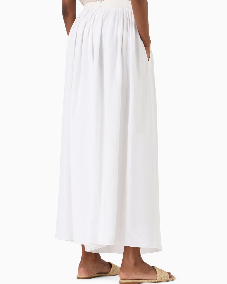 The World Of Armani PANTALONI AMPI IN CANAPA ASV