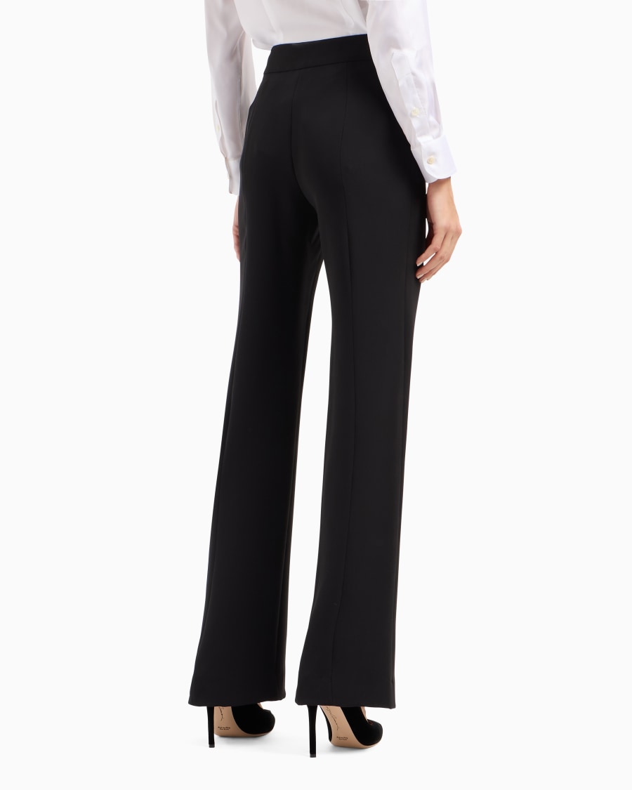 The World Of Armani PANTALONI AMPI IN SETA