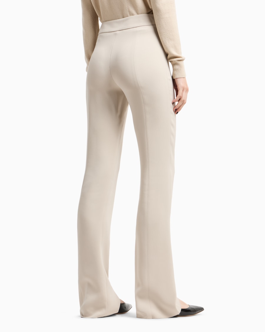 The World Of Armani PANTALONI AMPI IN SETA
