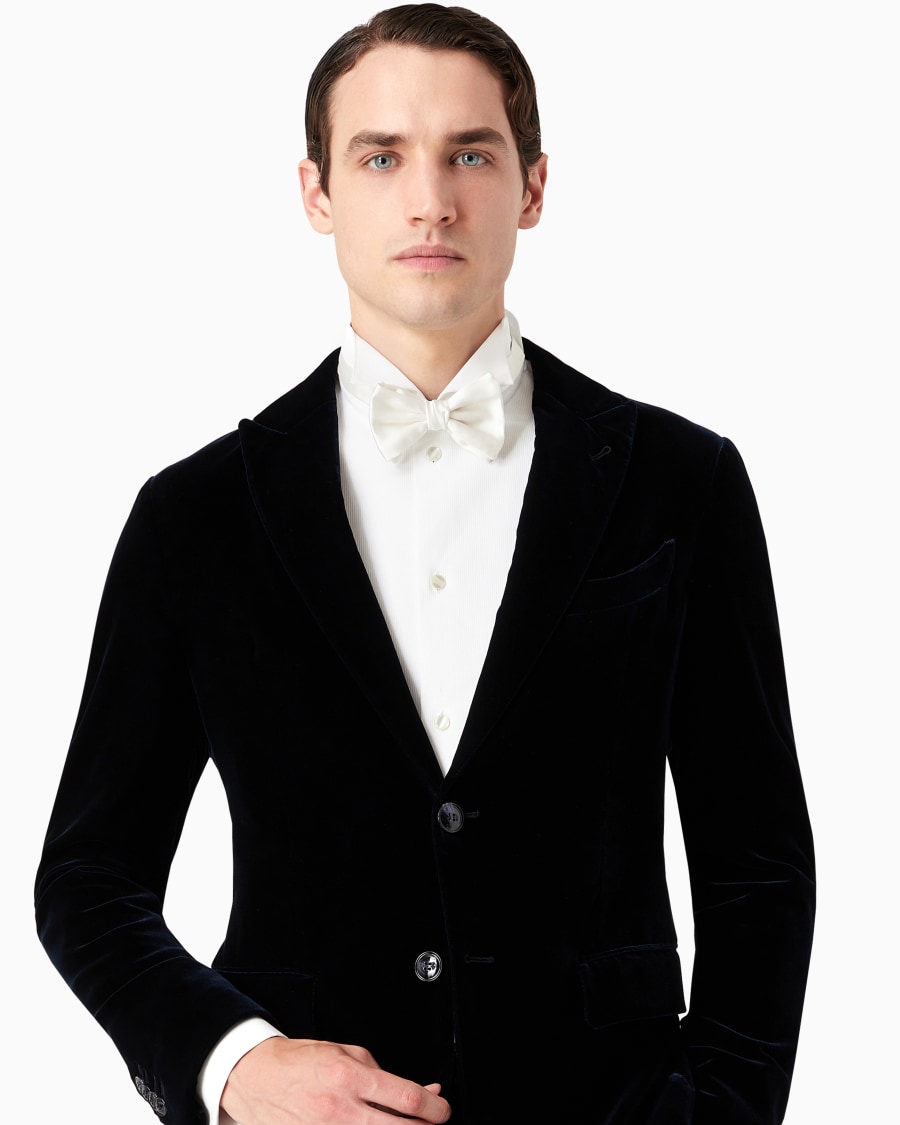 The World Of Armani PAPILLON ANNODATO IN PURA SETA