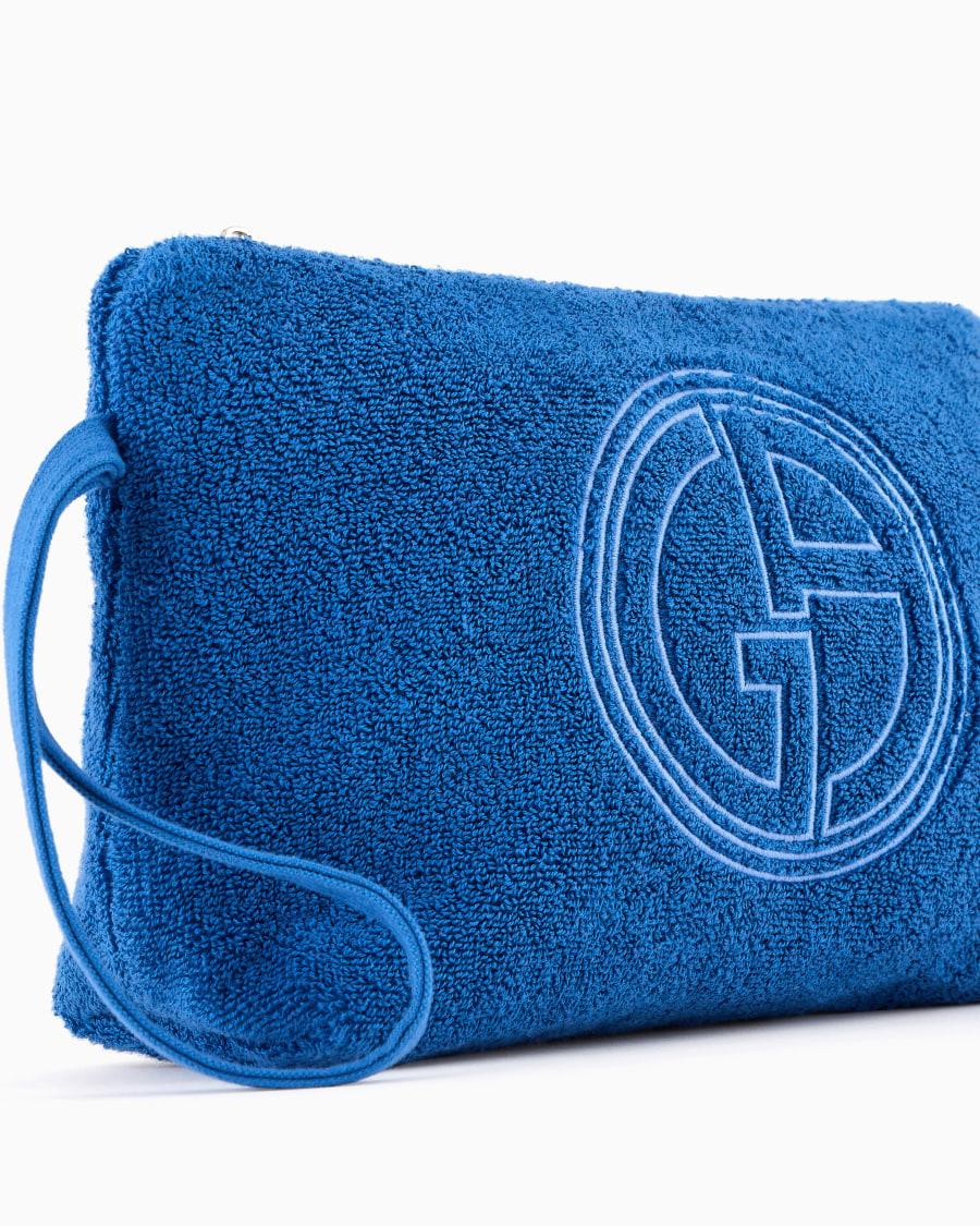 The World Of Armani POCHETTE IN SPUGNA DI COTONE