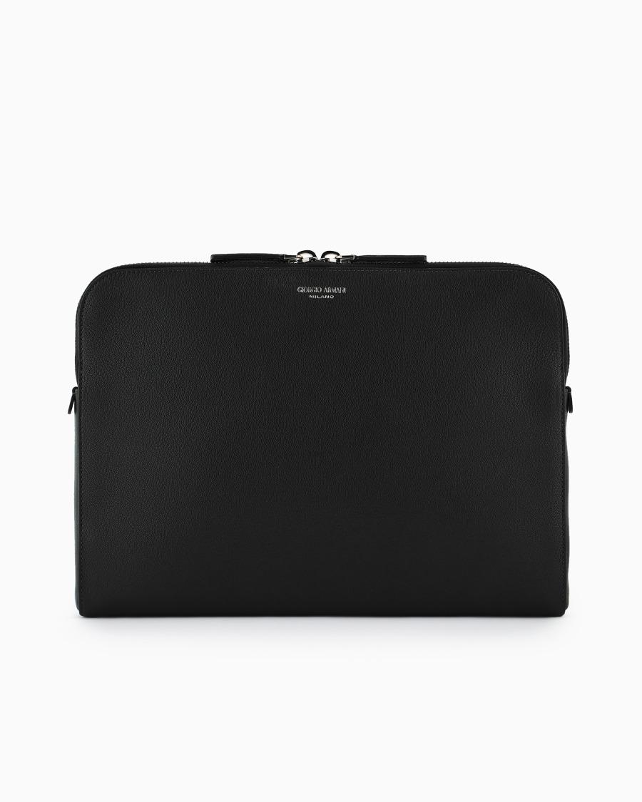 The world of armani PORTA DOCUMENTI IN PELLE