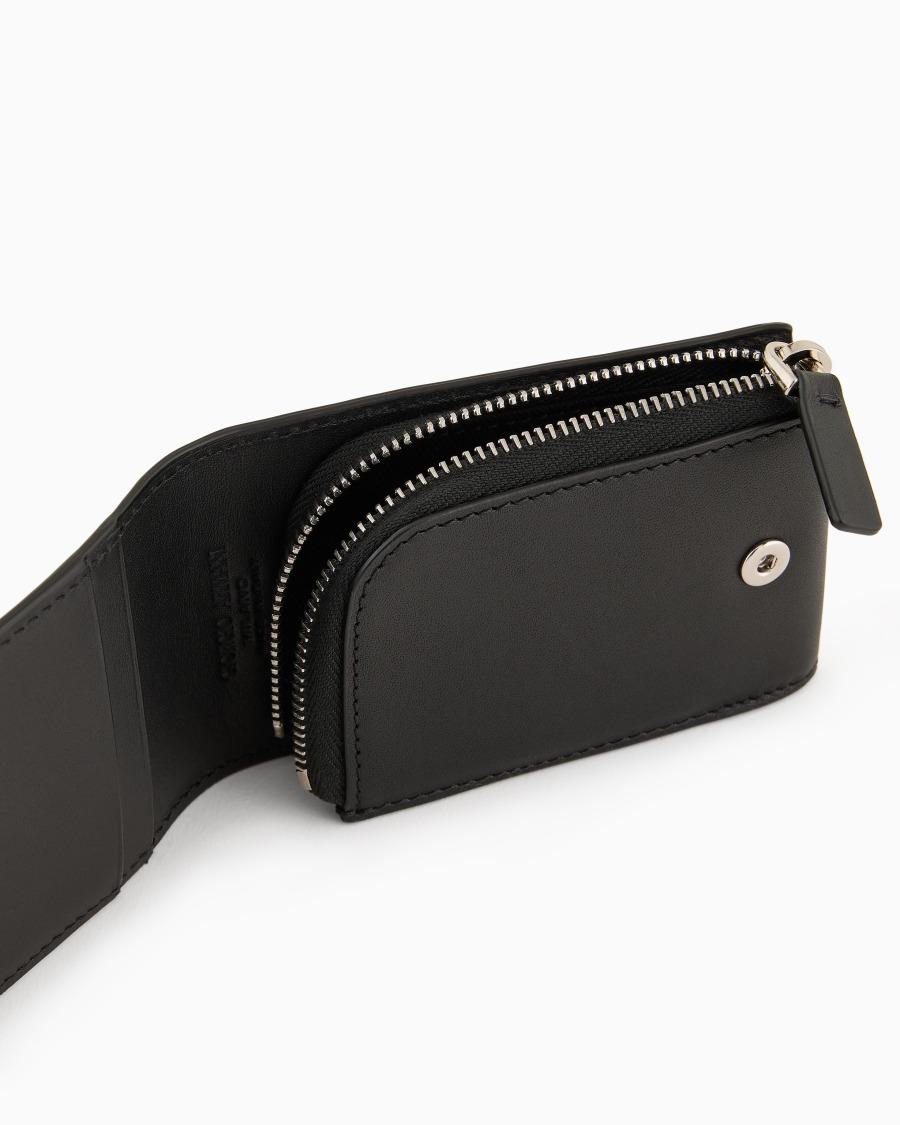 The World Of Armani PORTACARTE IN PELLE LISCIA