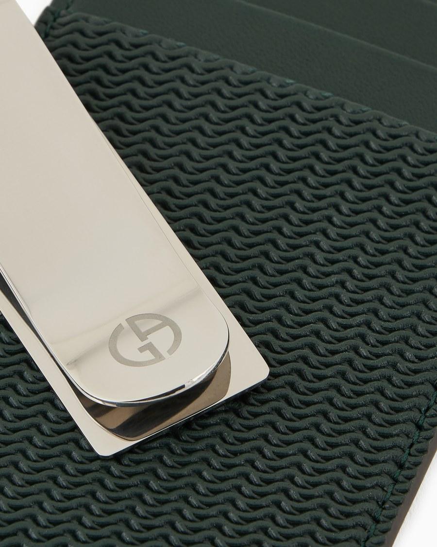 The World Of Armani PORTACARTE IN PELLE STAMPATA