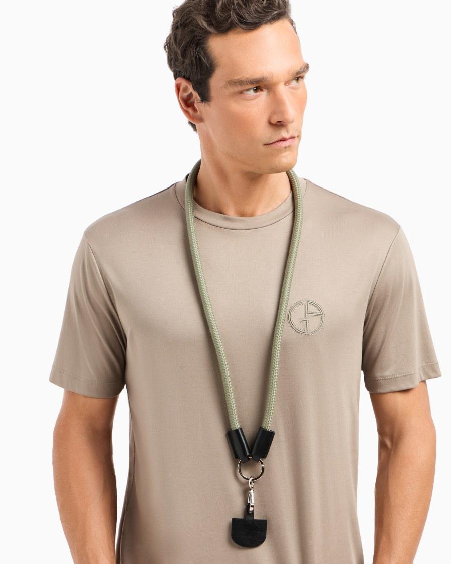 The World Of Armani PORTACELLULARE CON CORDA