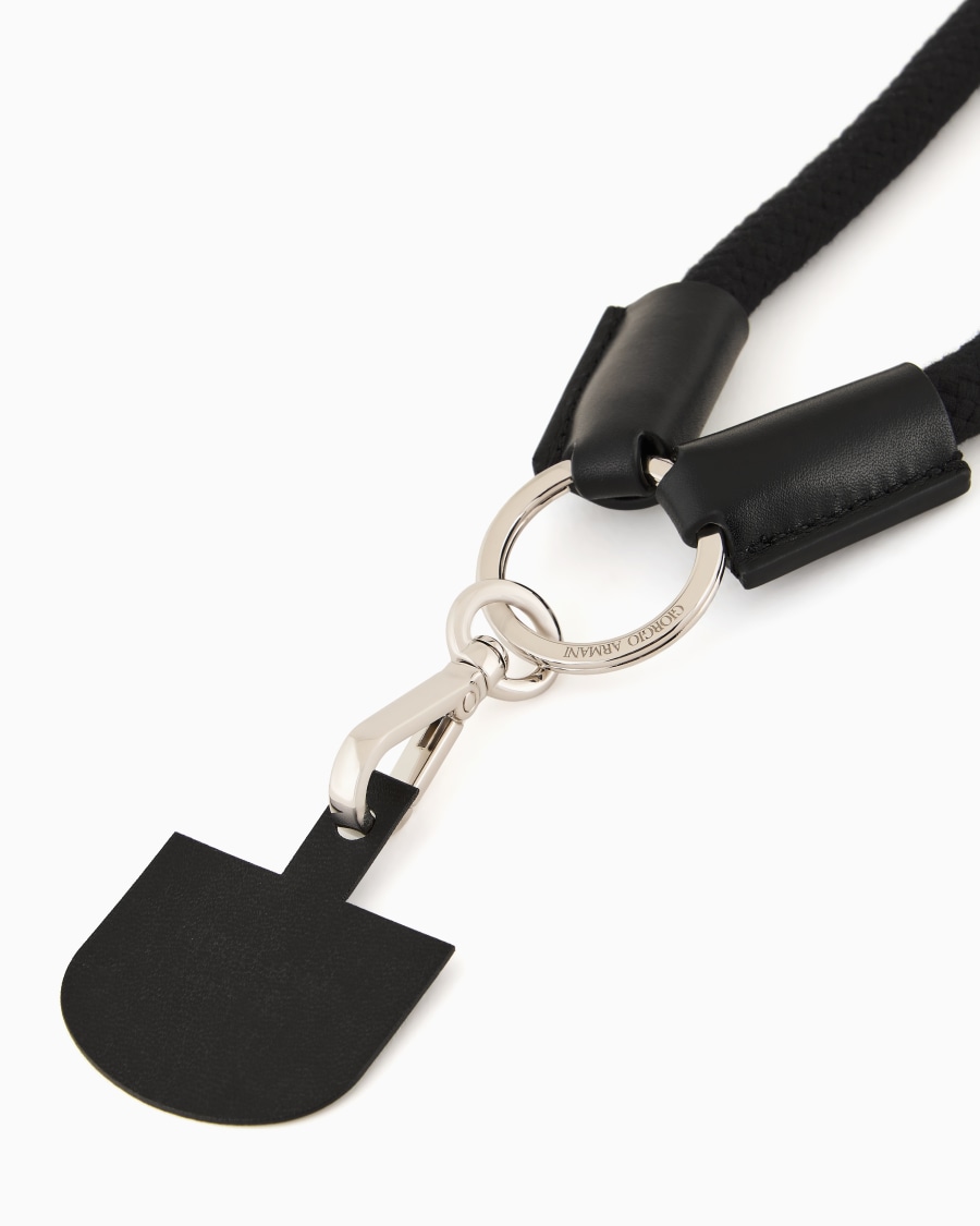 The World Of Armani PORTACELLULARE CON CORDA