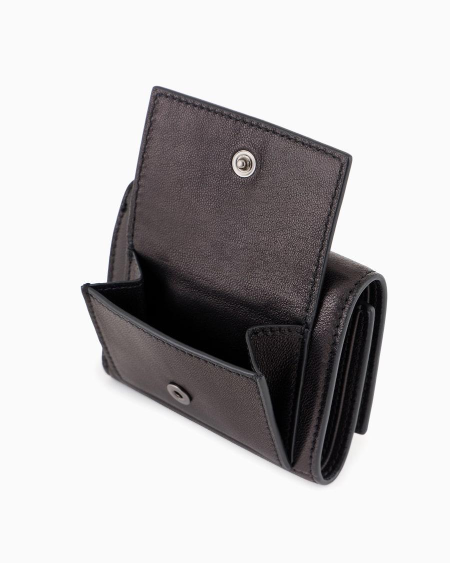 The World Of Armani PORTAFOGLI TRIFOLD IN NAPPA