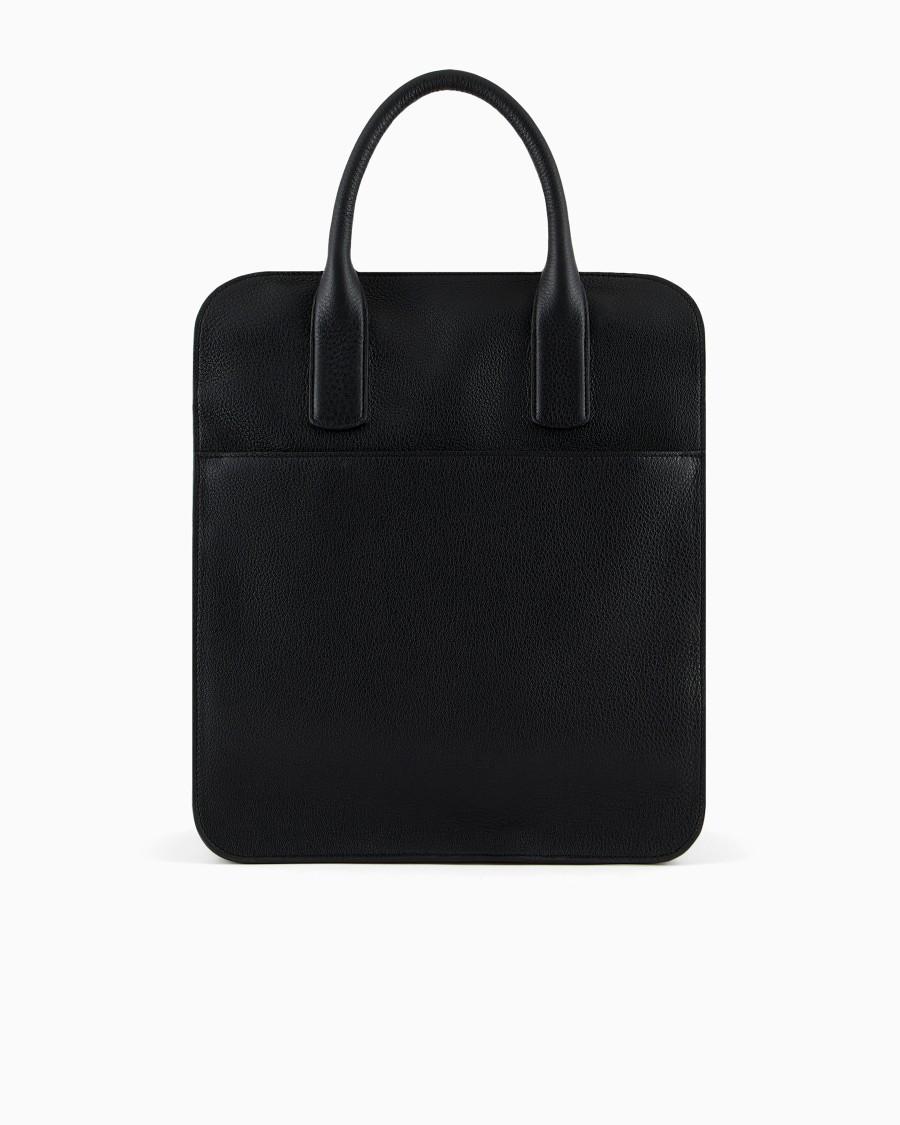 The World Of Armani SHOPPER IN PELLE