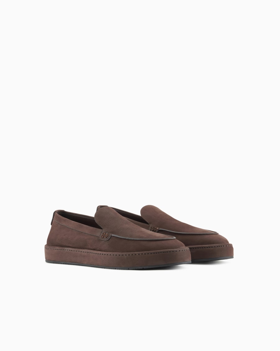 The World Of Armani SLIP-ON IN NABUK